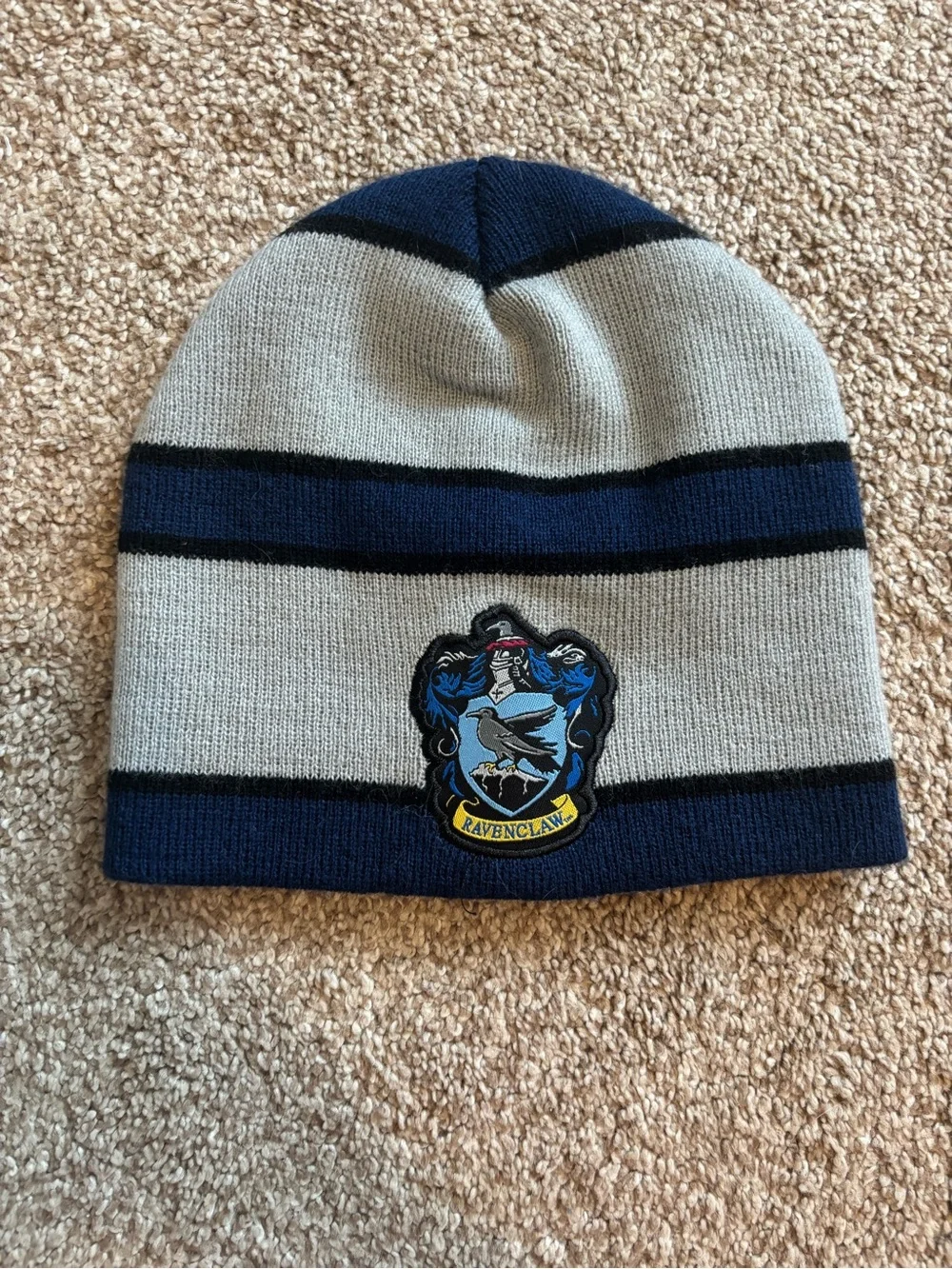 Ravenclaw Beanie Hat One Size Like New